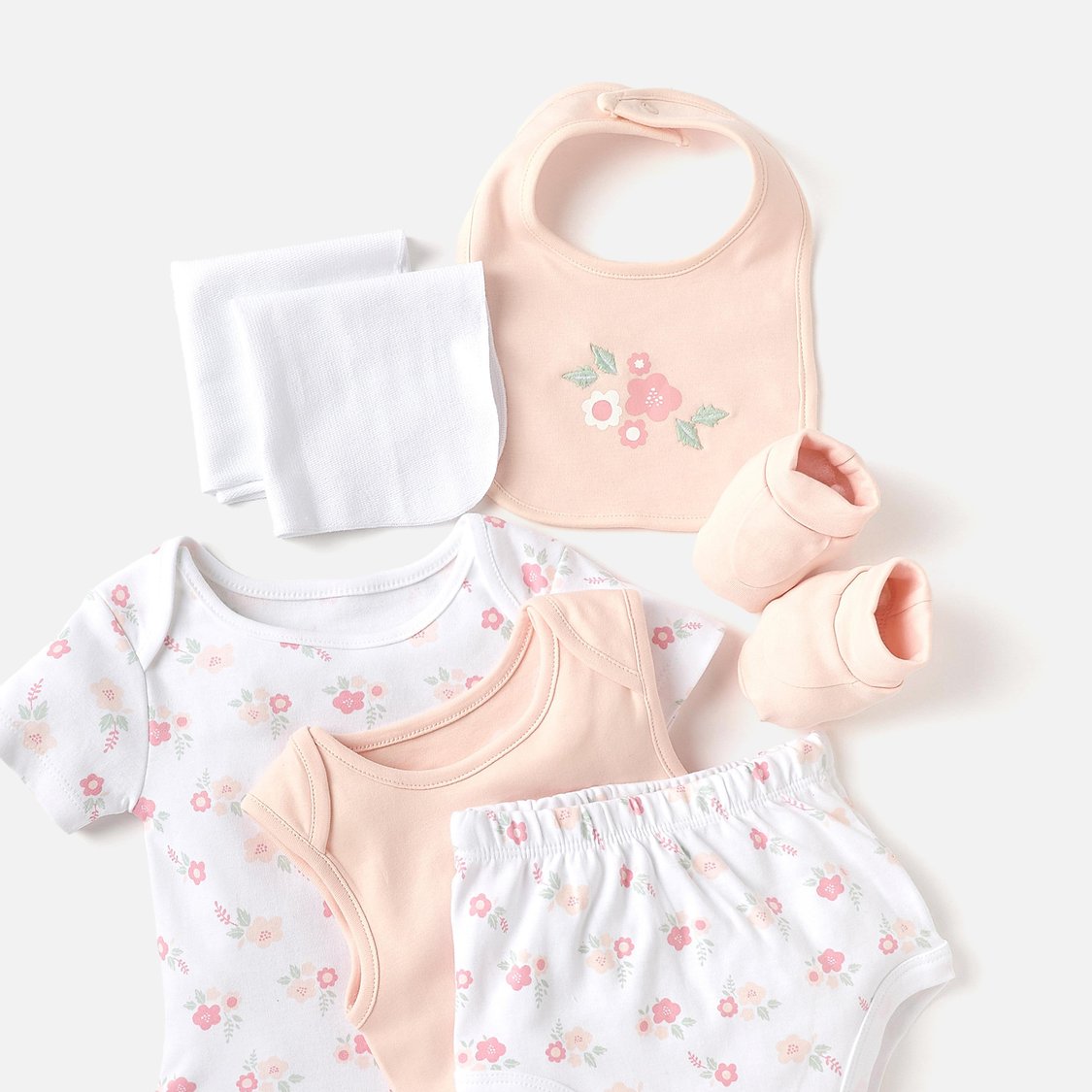 Juniors 7-Piece Floral Print Clothing Gift Set