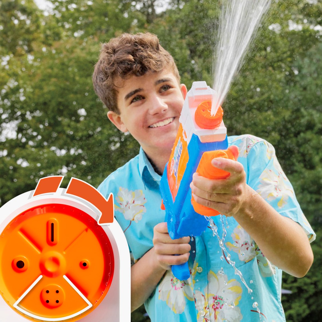 Nerf Super Soaker Flip Fill Blaster - 887 ml