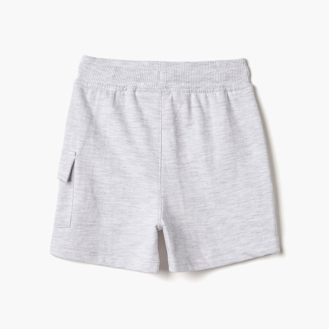 Juniors Solid Shorts with Drawstring Closure and Pocket