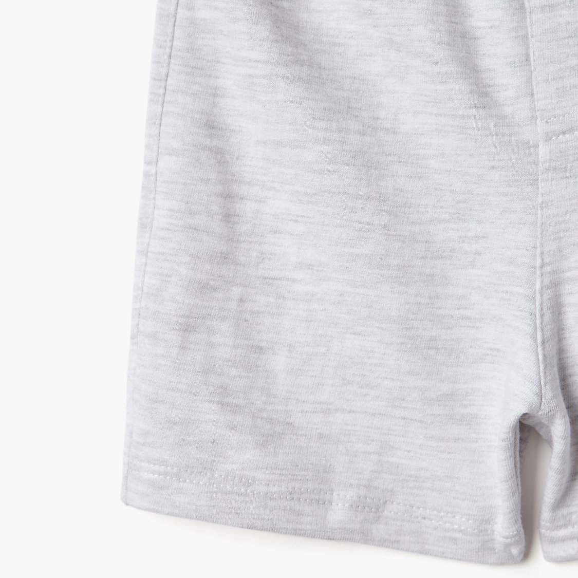 Juniors Solid Shorts with Drawstring Closure and Pocket
