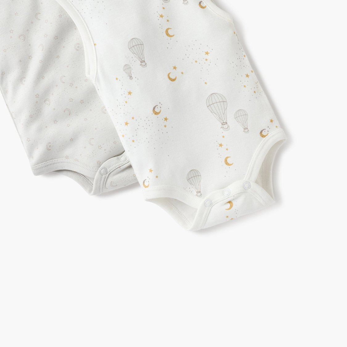 Juniors Printed Sleeveless Bodysuit - Set of 2
