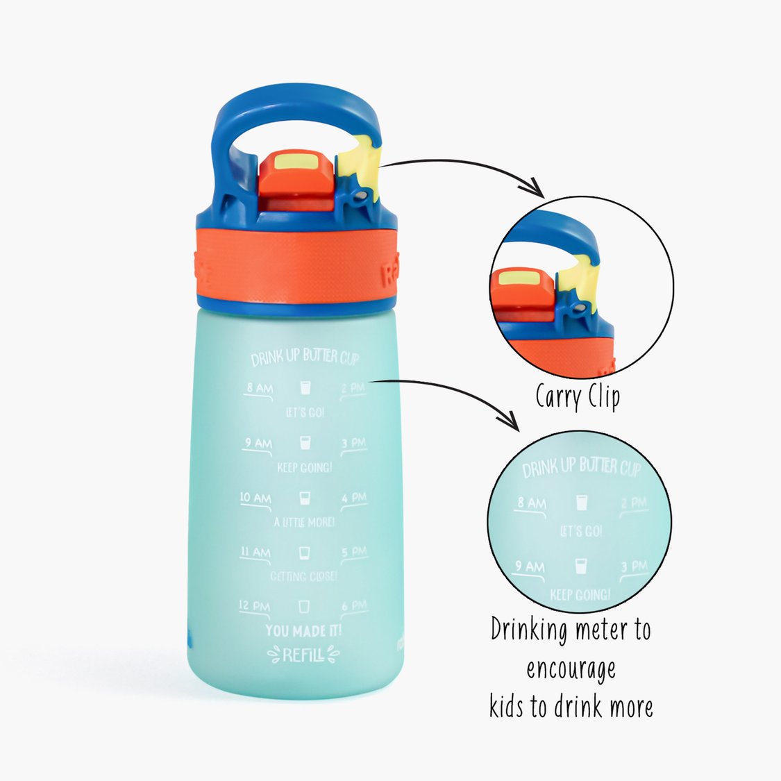Rabitat Snap Lock Sipper Bottle - Shyguy