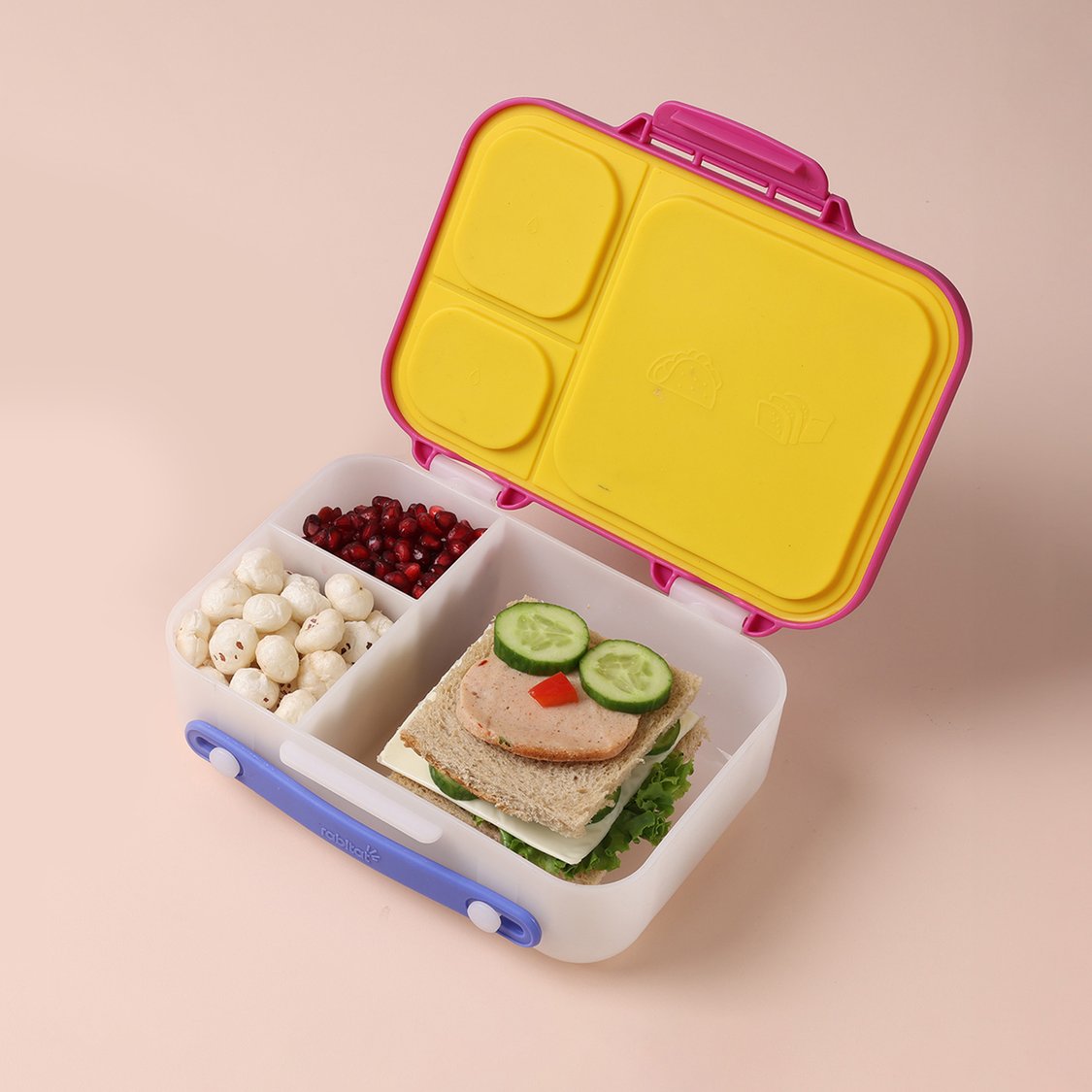 Rabitat Munchbee Divided Lunch Box - Sparky