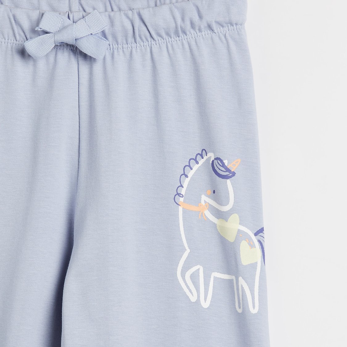 Juniors Unicorn Print T-shirt and Pyjama Set