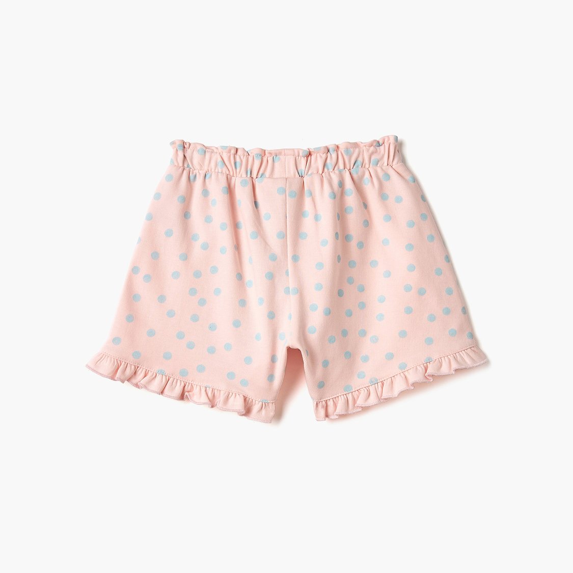 【EXPIRED GIRL】25ss POLKA DOT FRILL SHORTS Polka Dot Frill Hem Shorts | boohoo