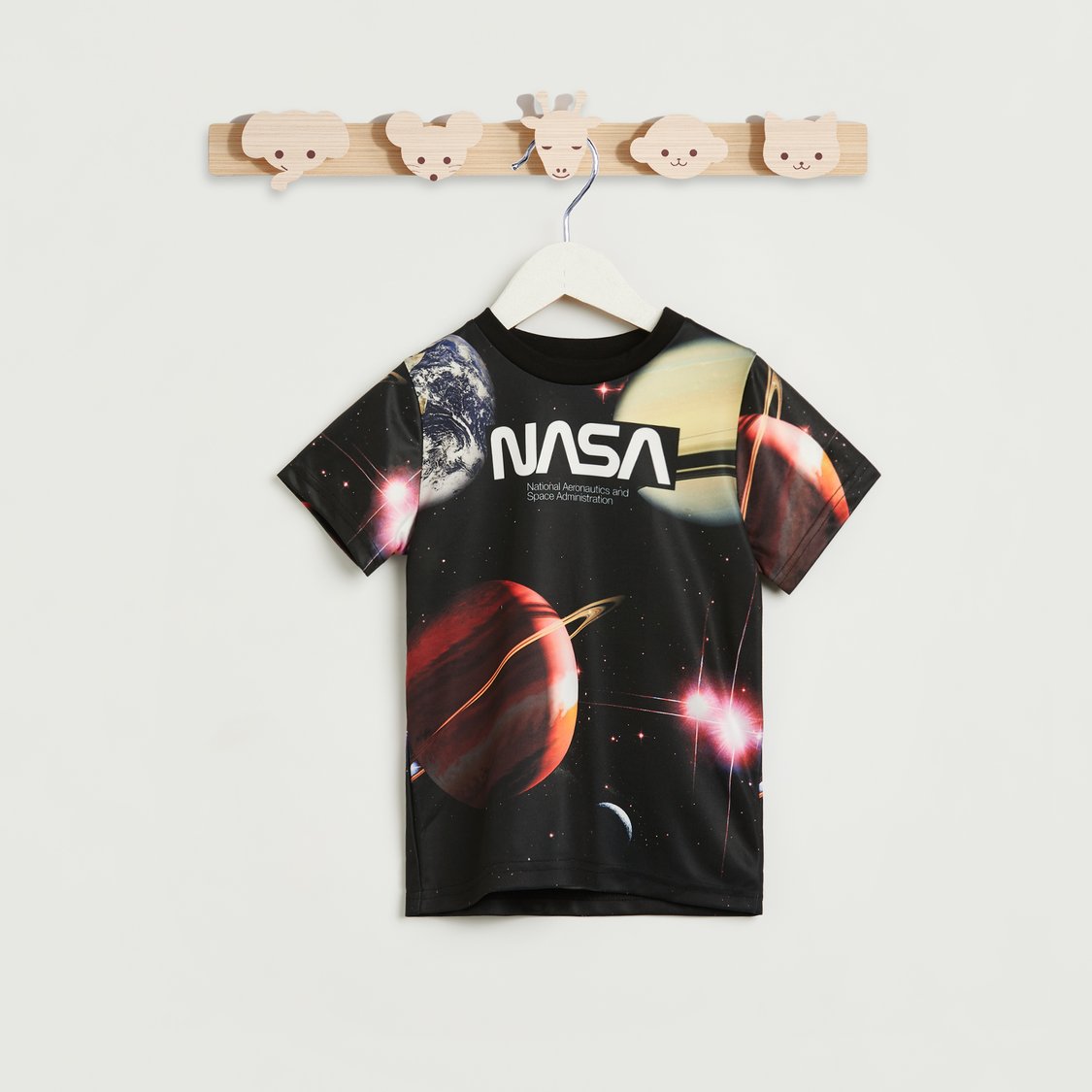 Nasa Print Nasa Shirts For Boys Kidsville Nasa Printed Regular Fit