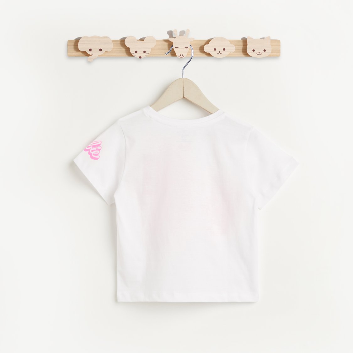 Juniors Barbie Embossed Print T-shirt
