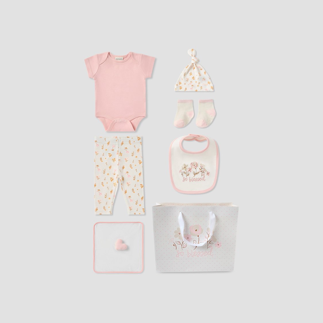 Juniors 7-Piece Printed Clothing Gift Set