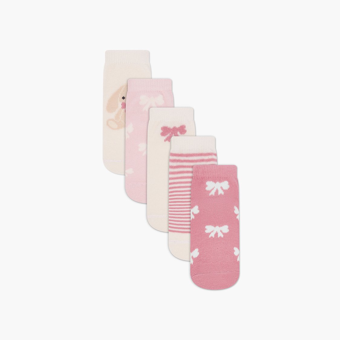 Juniors Printed Socks - Set of 5