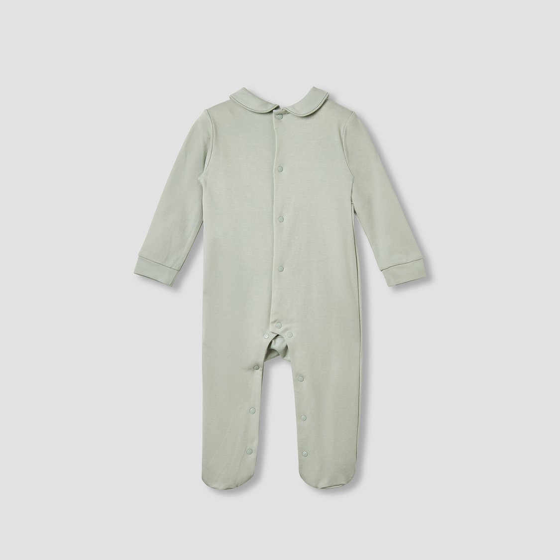Giggles Pintuck Closed Feet Sleepsuit with Long Sleeves