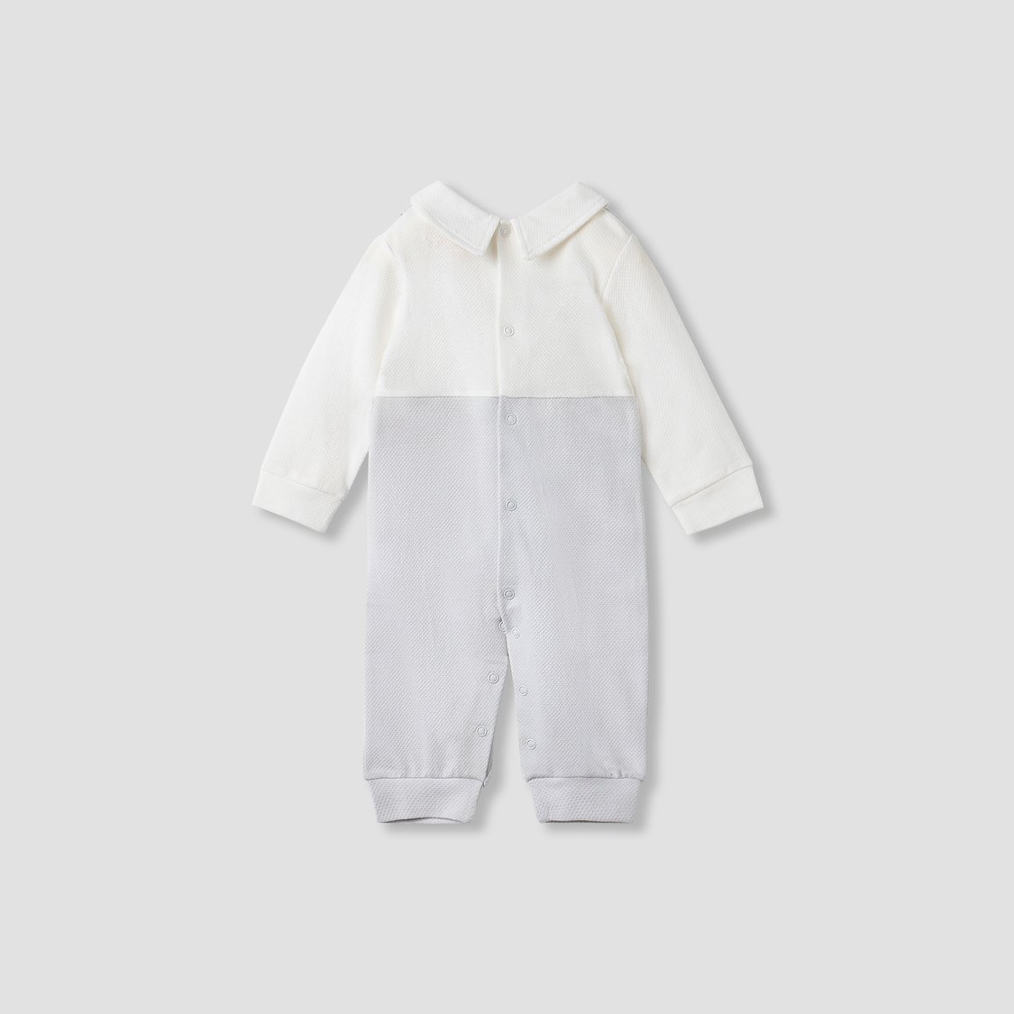 Giggles Collared Sleepsuit with Long Sleeves