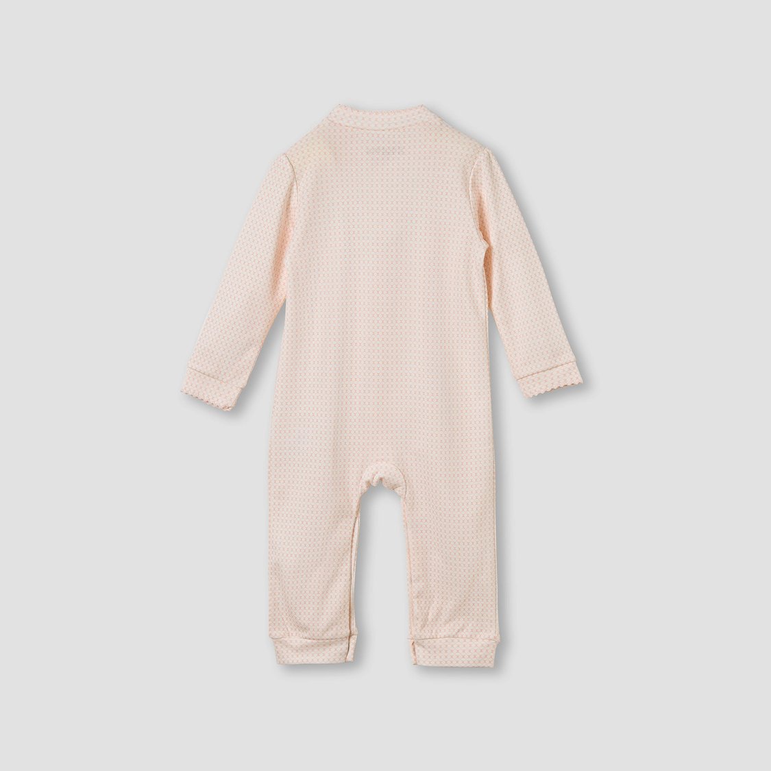Giggles Printed Sleepsuit with Pintuck Detail