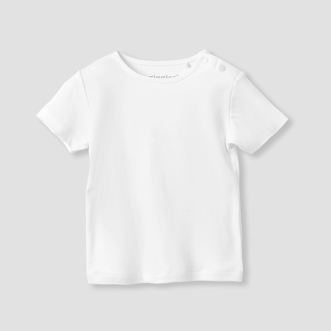 Giggles Embroidered Dungaree and T-shirt Set
