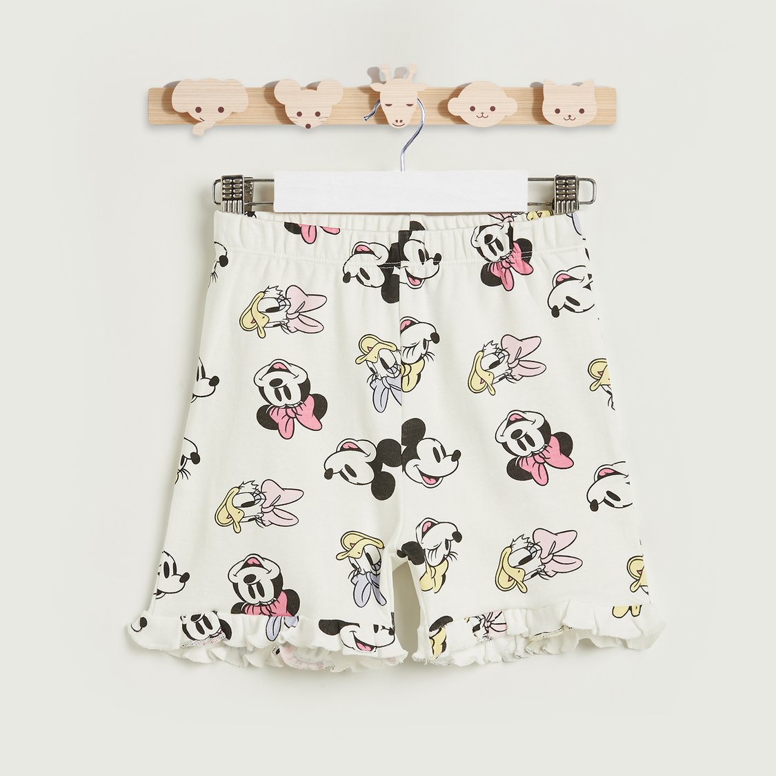 Mickey Mouse and Friends Print T-shirt and Shorts Set