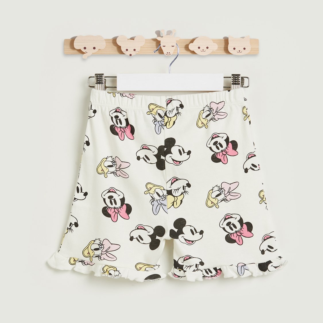 Mickey Mouse and Friends Print T-shirt and Shorts Set