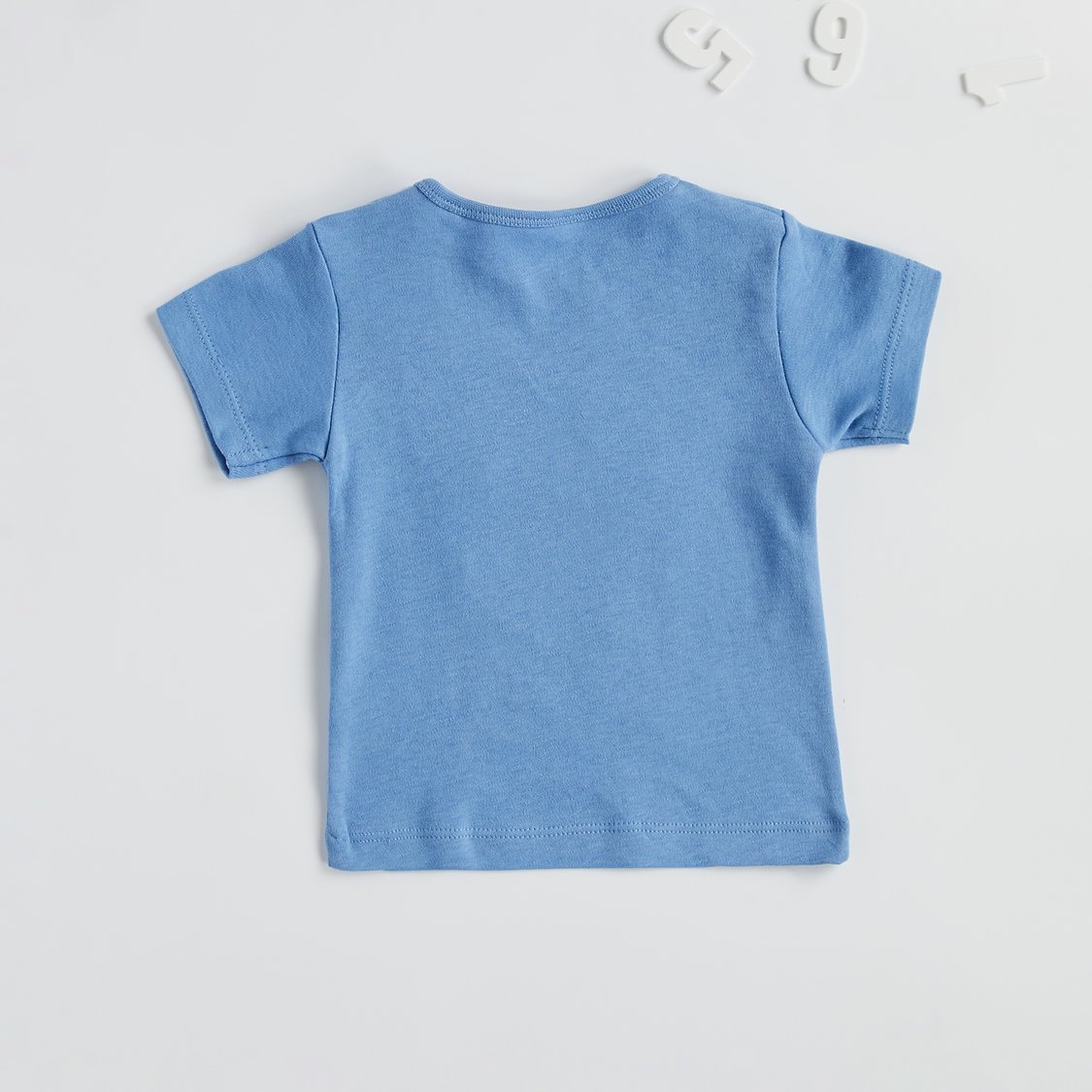Mickey Mouse Print T-shirt and Shorts Set