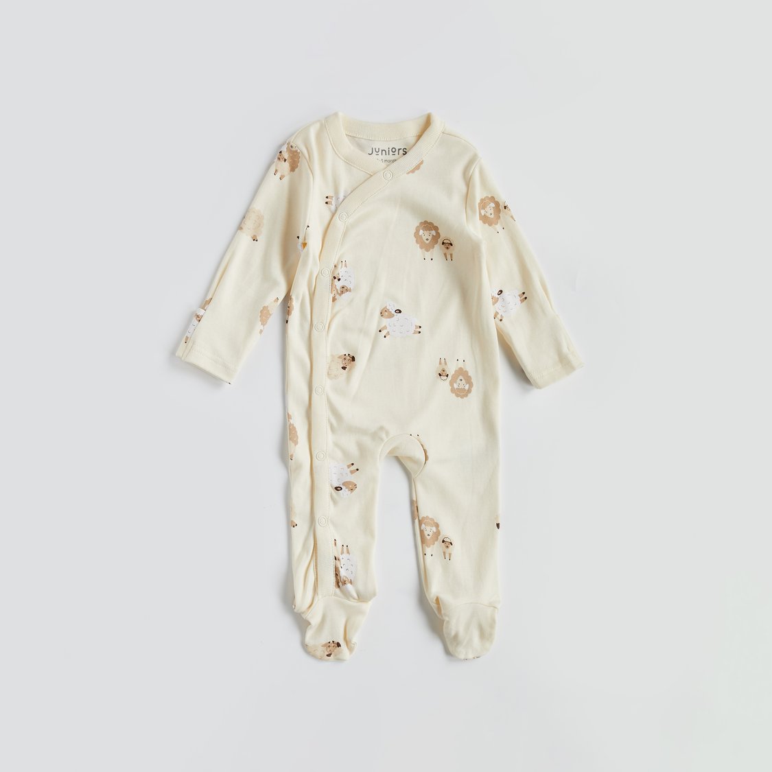 Juniors 8-Piece All-Over Animal Print Clothing Set