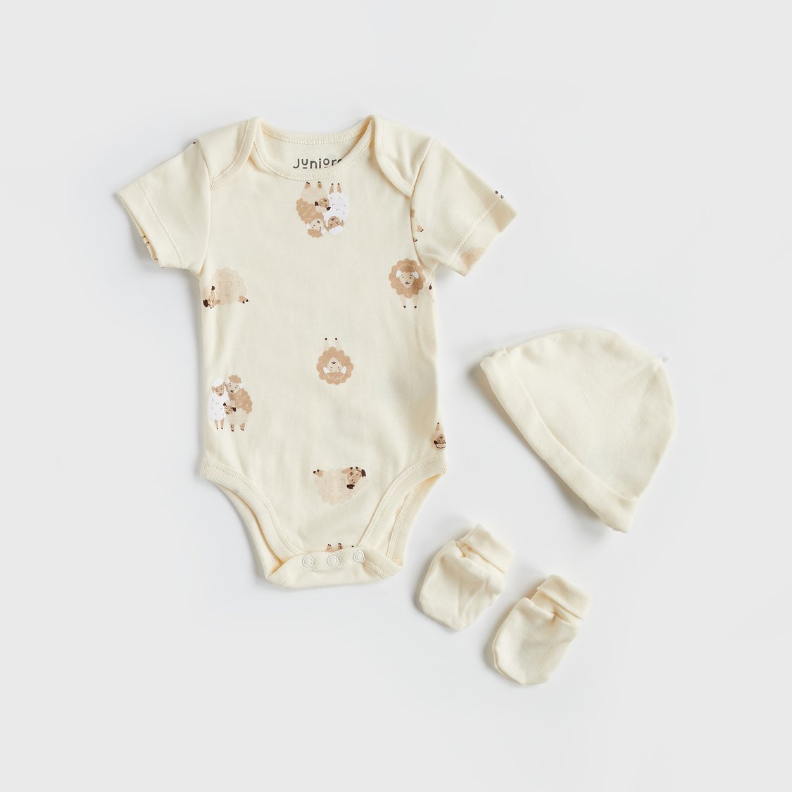 Juniors 8-Piece All-Over Animal Print Clothing Set