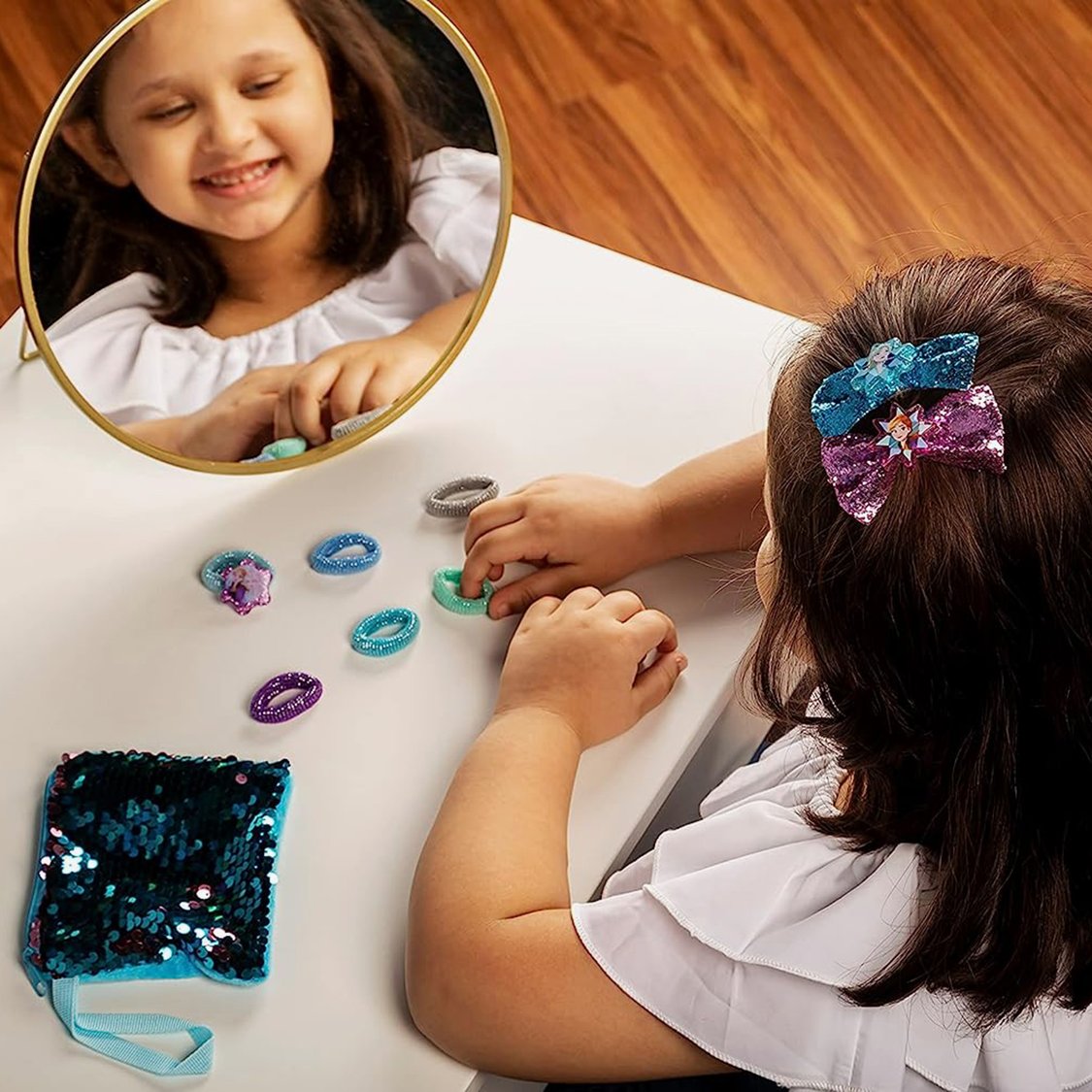 Li'l Diva Frozen 2 Sequin Hair Accessories Set