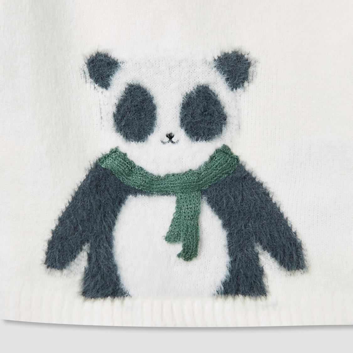 Juniors Panda Detail Sweater and Pants Set