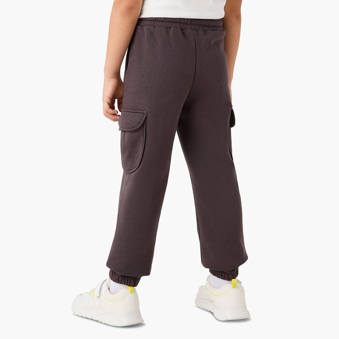 Juniors Printed Cargo Joggers with Pockets