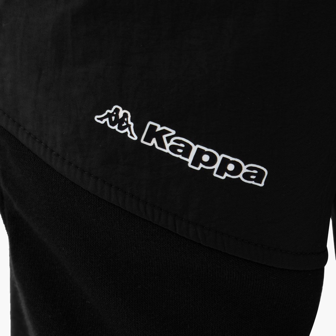 Kappa Logo Print Joggers with Drawstring Closure