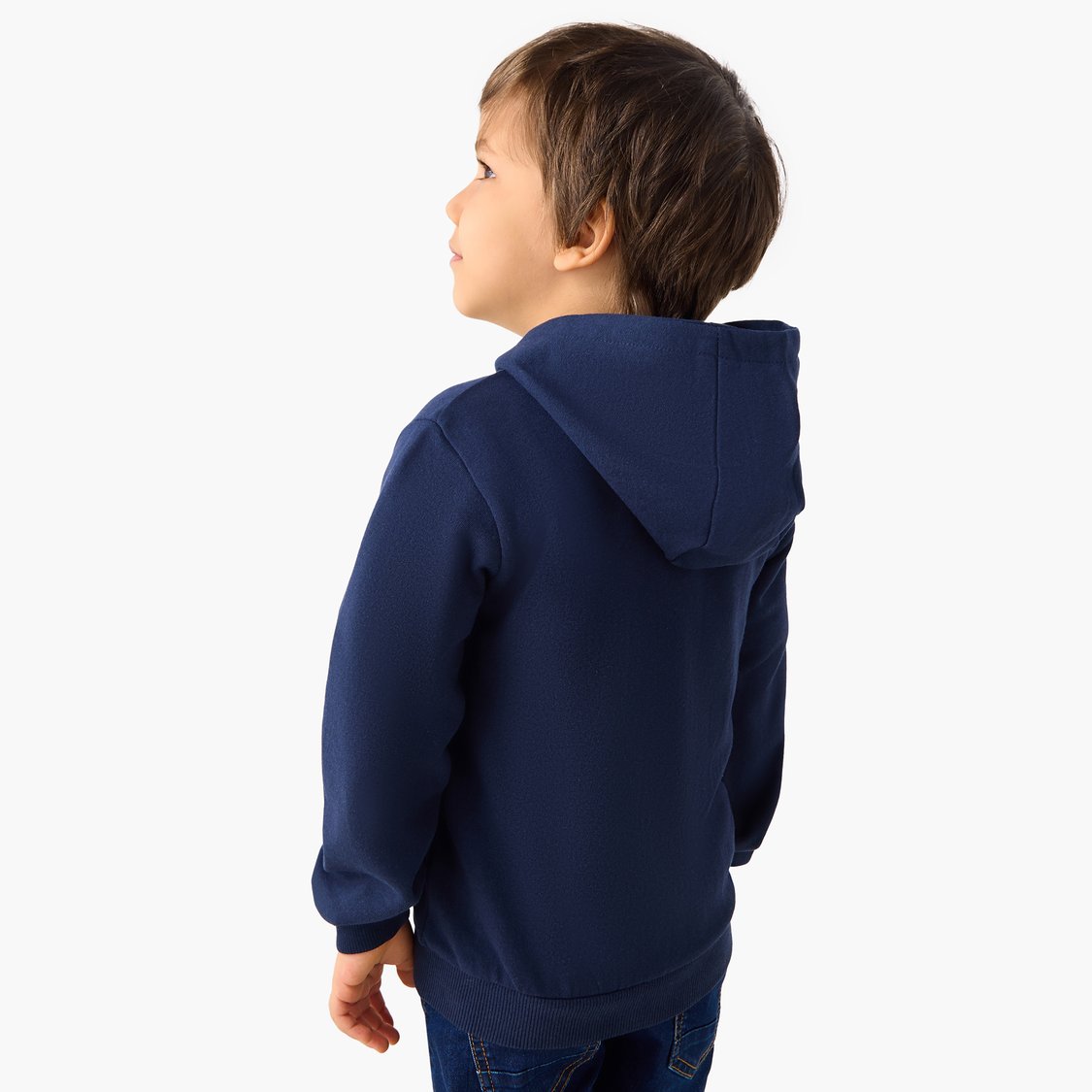 Juniors Vehicle Embroidered Hoodie with Kangaroo Pocket