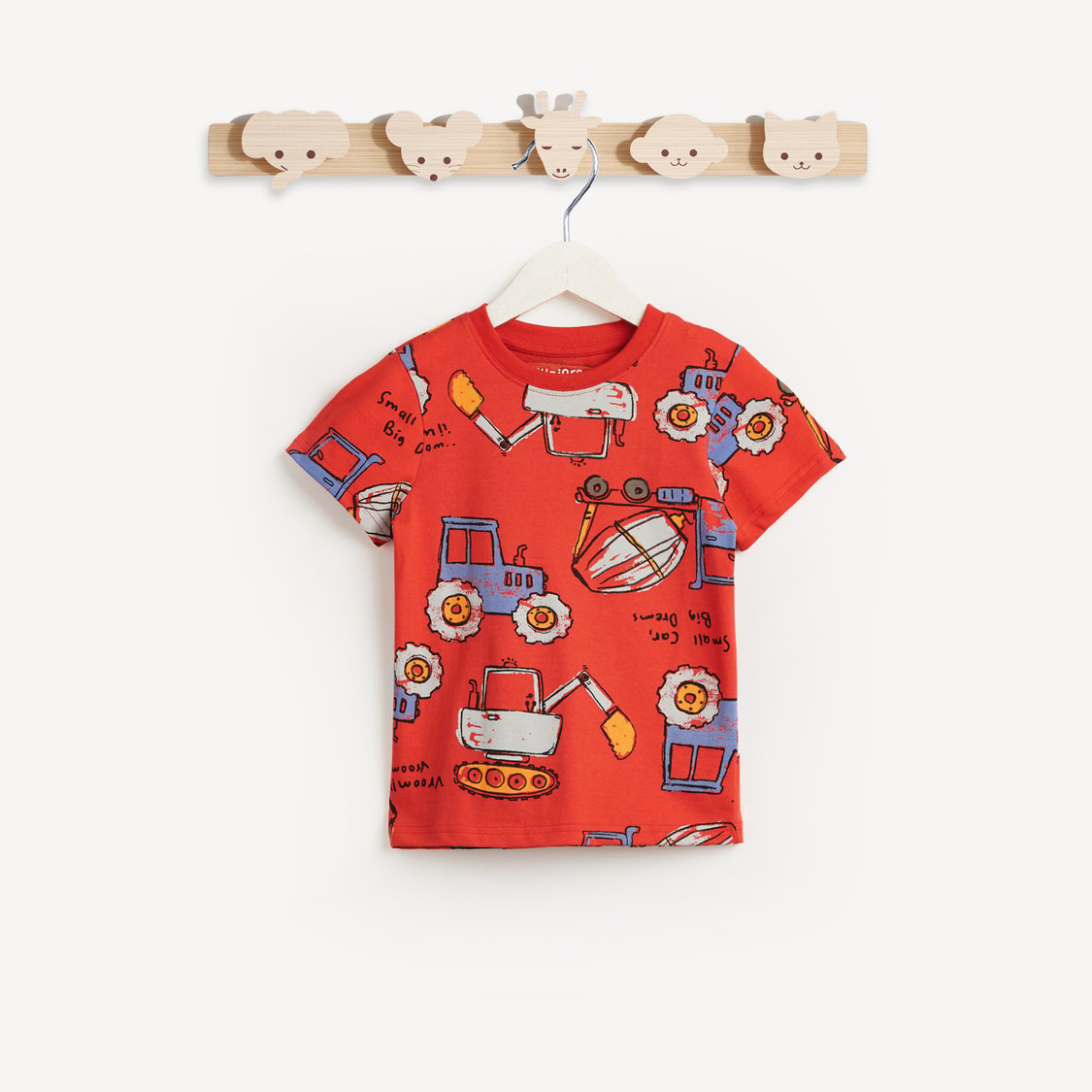 Juniors Vehicle Print T-shirt and Pyjama Set