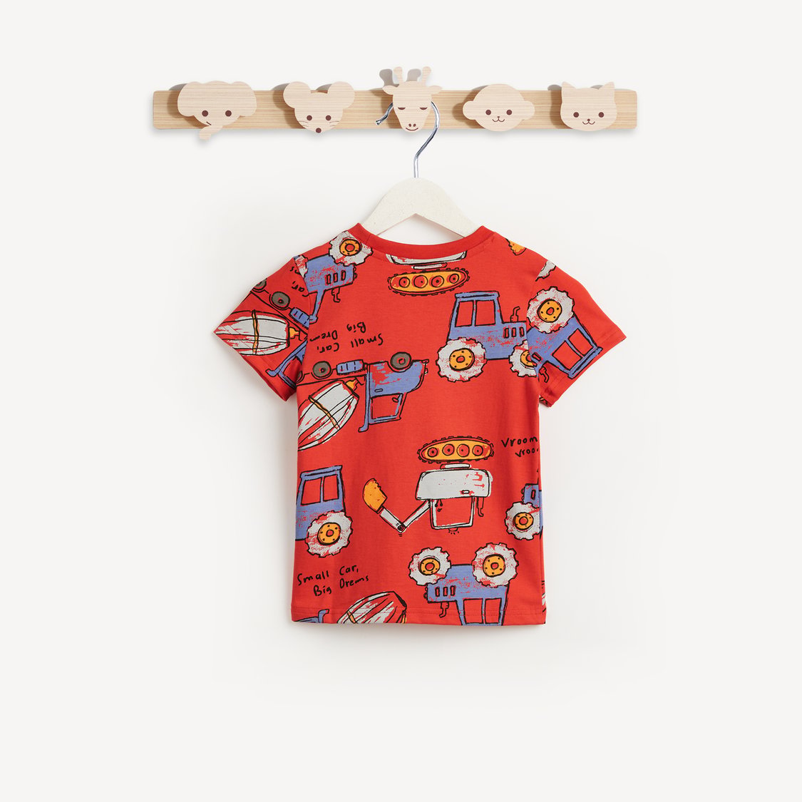 Juniors Vehicle Print T-shirt and Pyjama Set