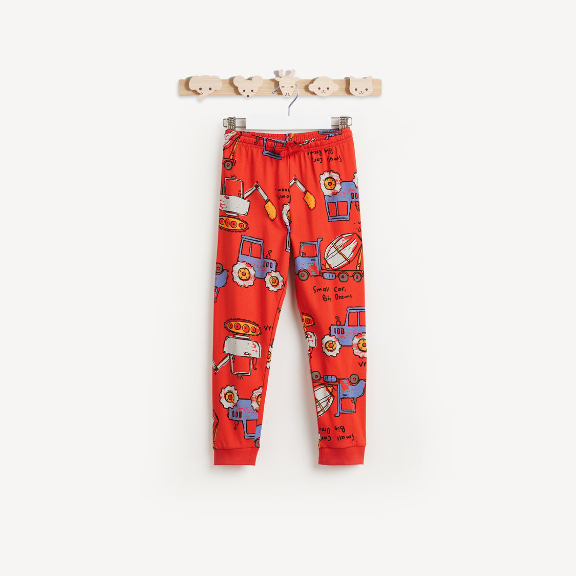 Juniors Vehicle Print T-shirt and Pyjama Set