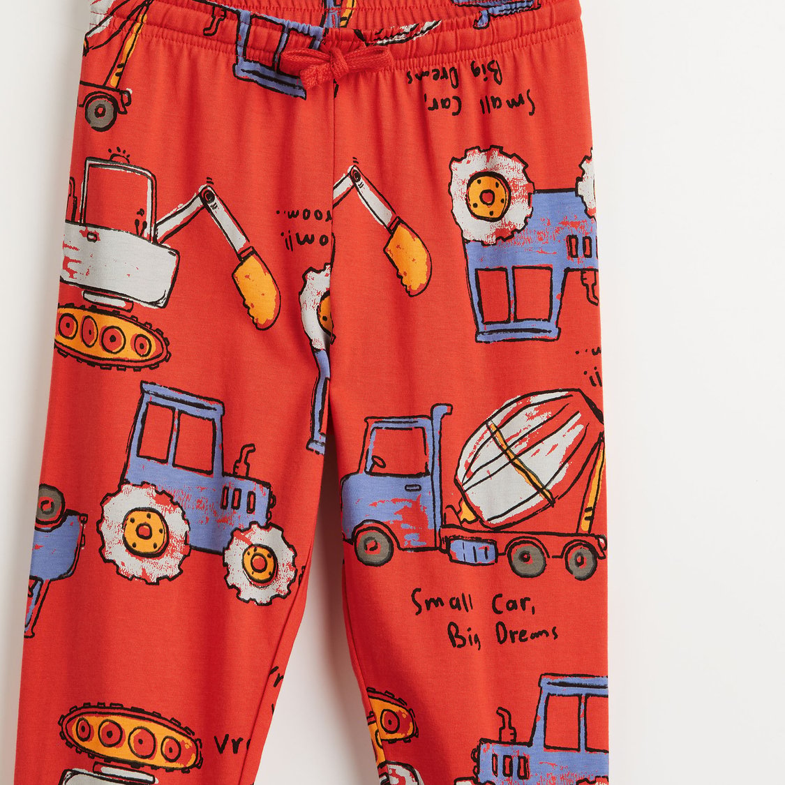 Juniors Vehicle Print T-shirt and Pyjama Set
