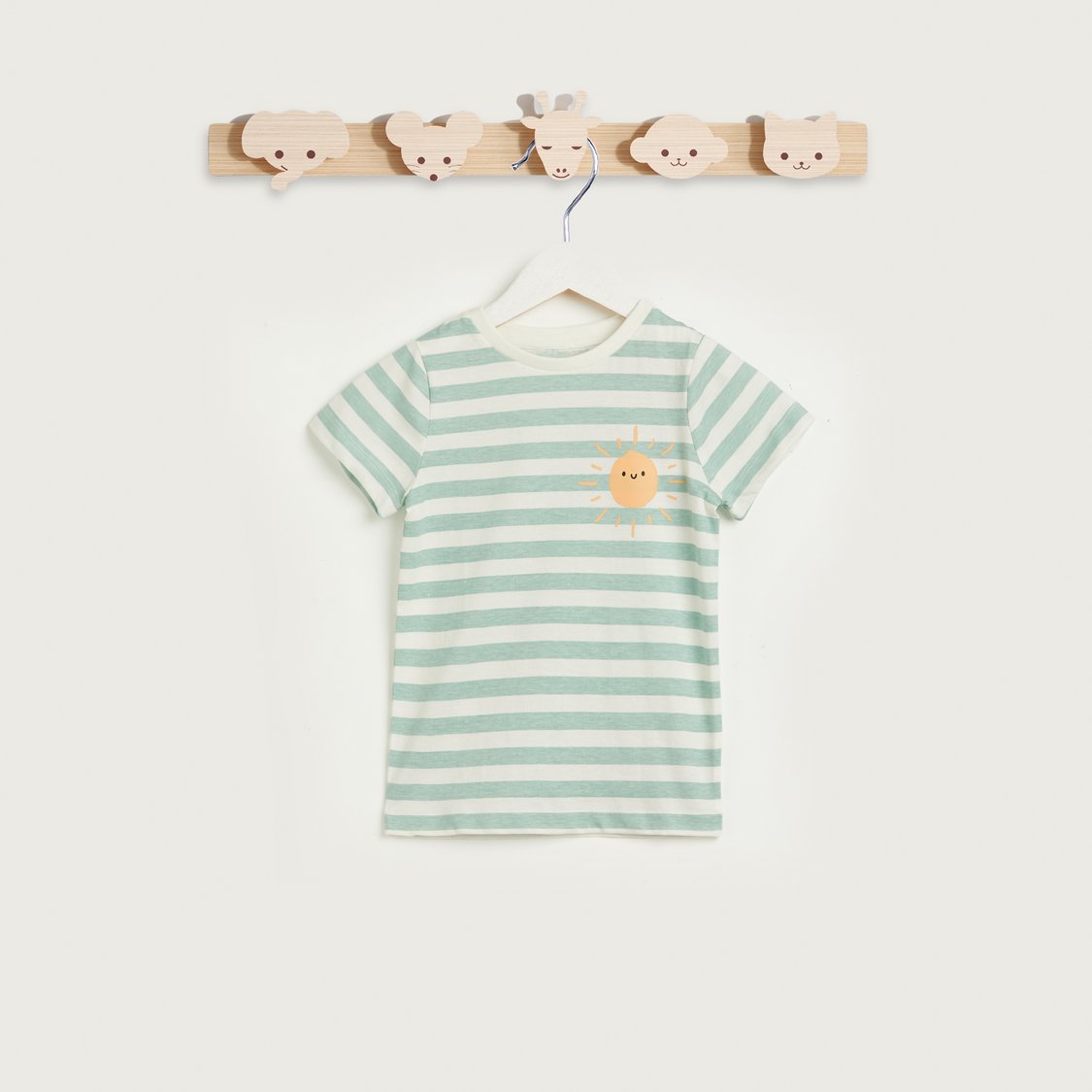 Juniors Striped T-shirt and Pyjama Set