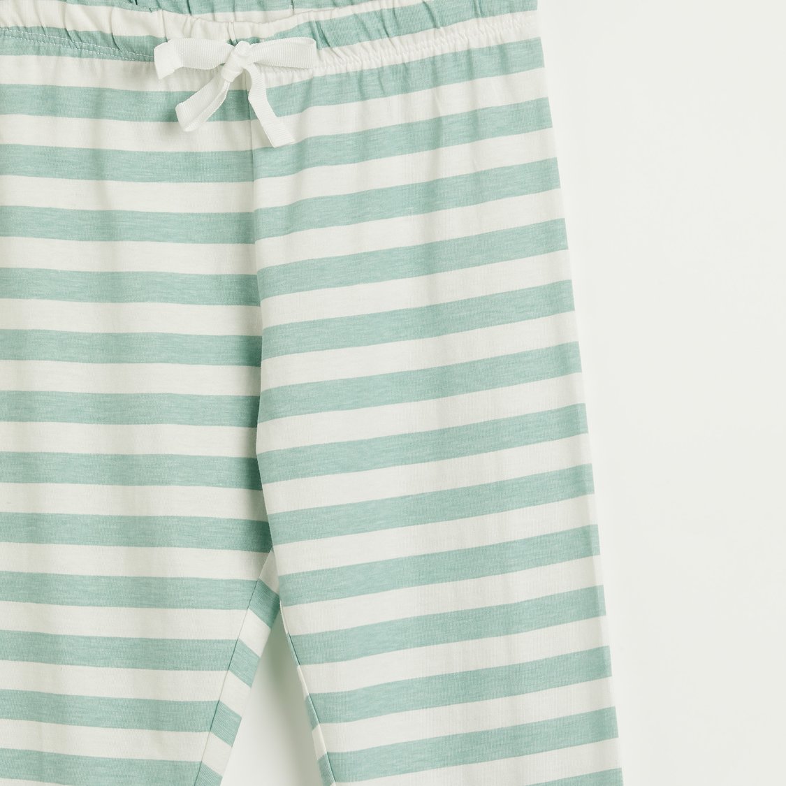 Juniors Striped T-shirt and Pyjama Set