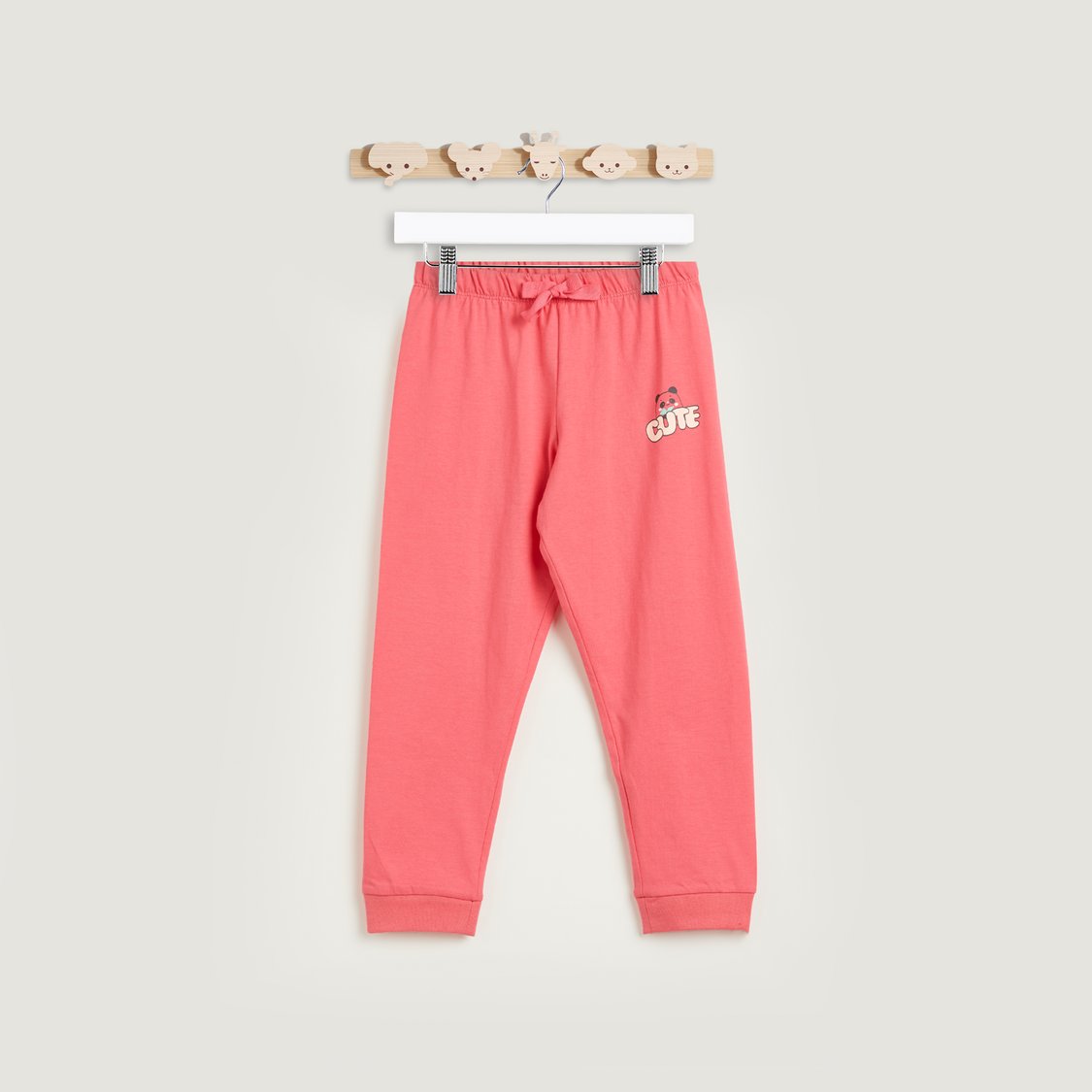 Juniors Graphic Print Short Sleeve T-shirt and Pyjama Set