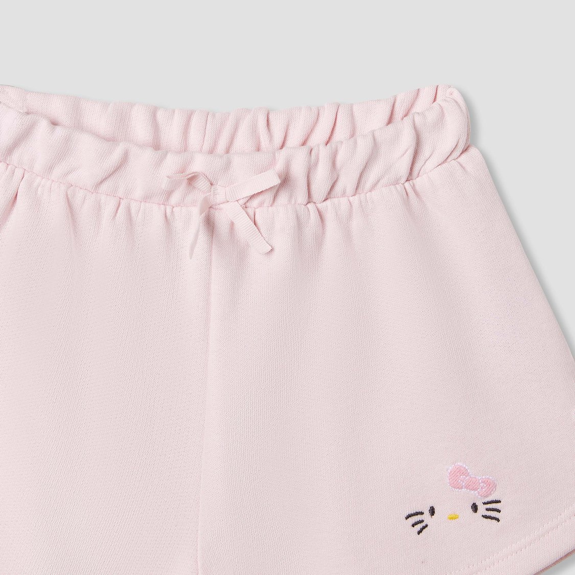 Sanrio Hello Kitty Print Shorts with Elasticated Waist - Set of 2