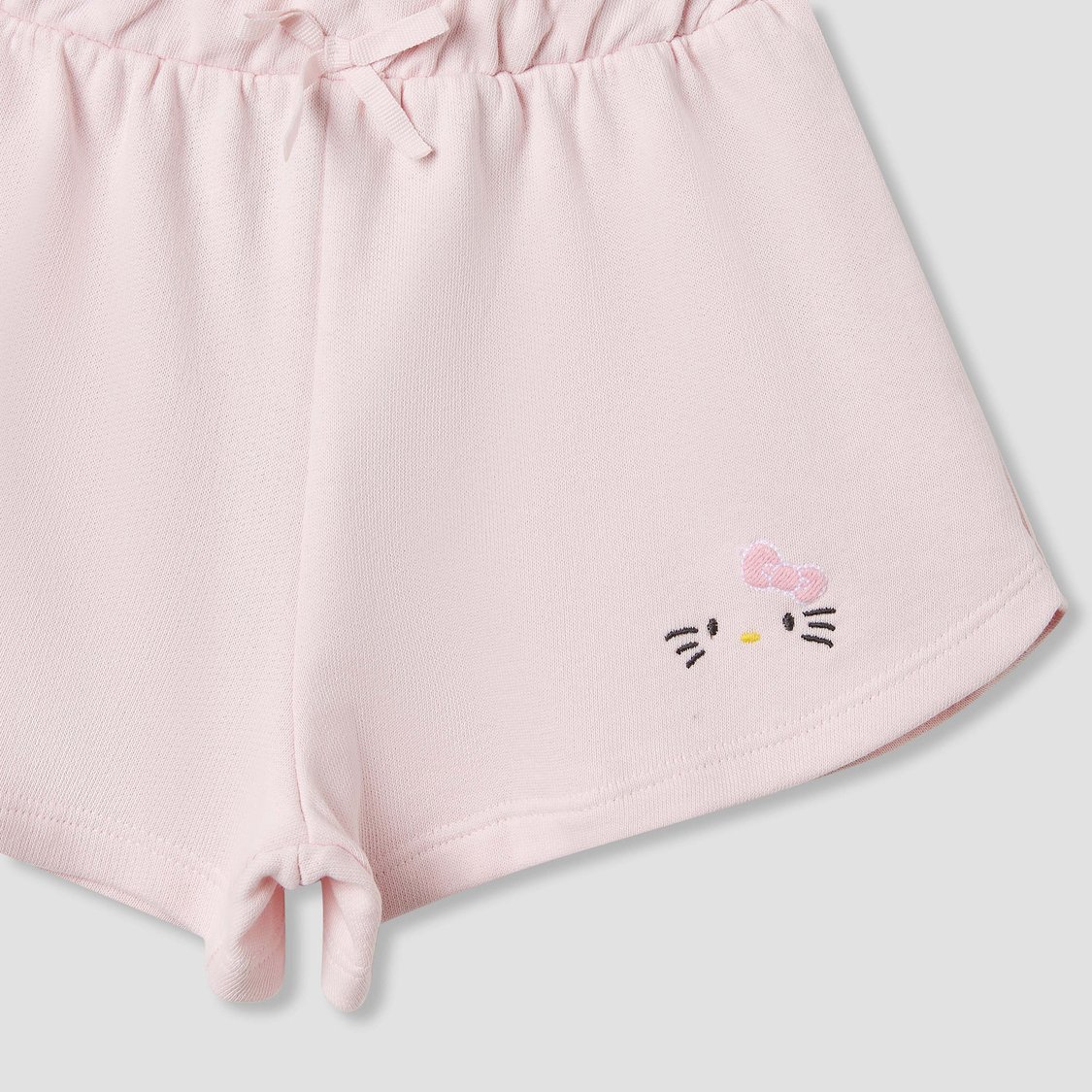 Sanrio Hello Kitty Print Shorts with Elasticated Waist - Set of 2