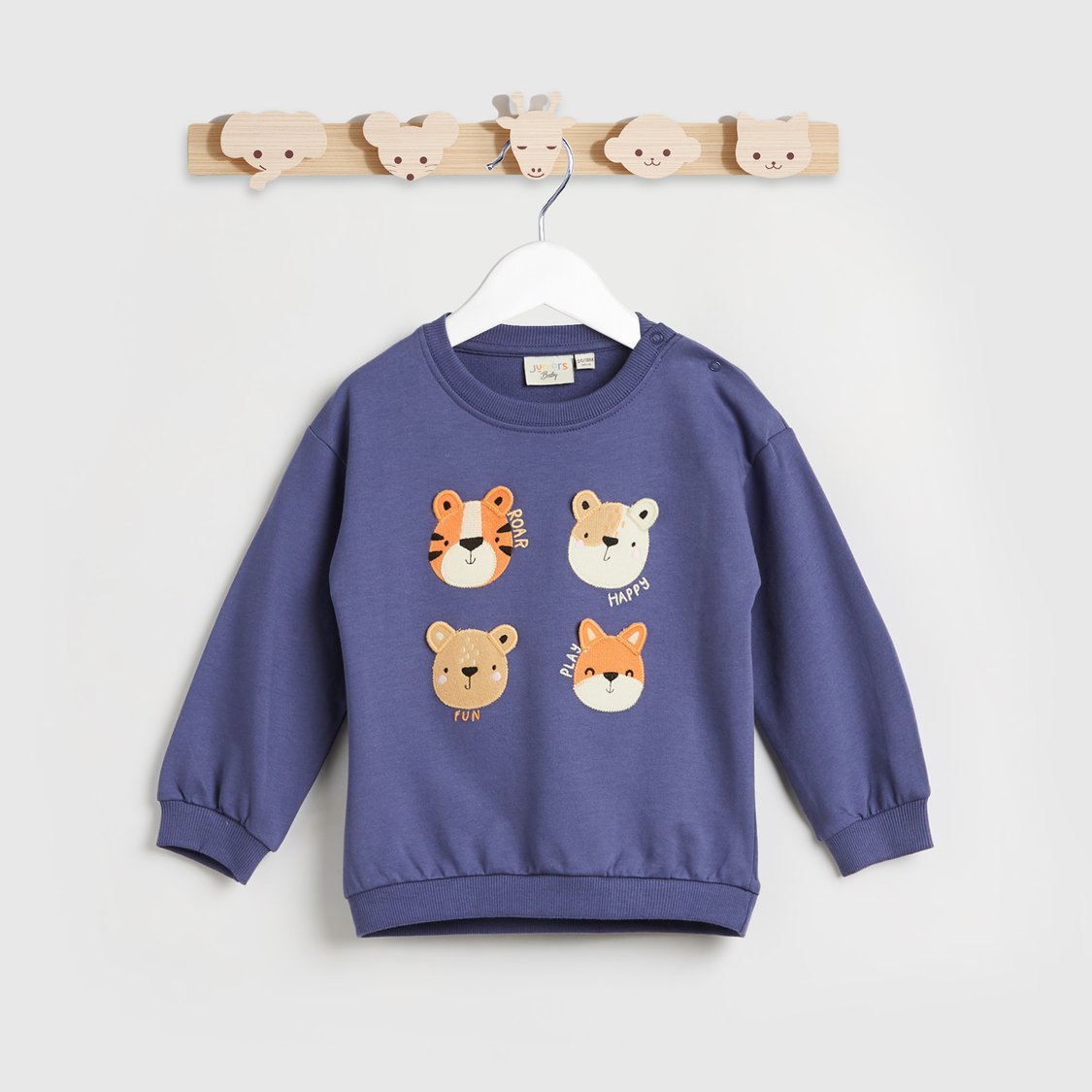 Juniors Applique Sweatshirt and Joggers Set
