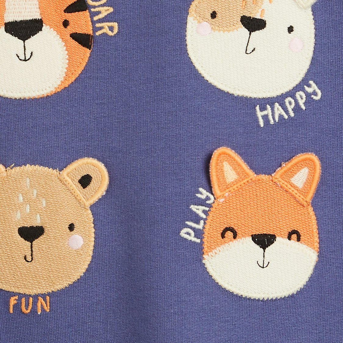 Juniors Applique Sweatshirt and Joggers Set