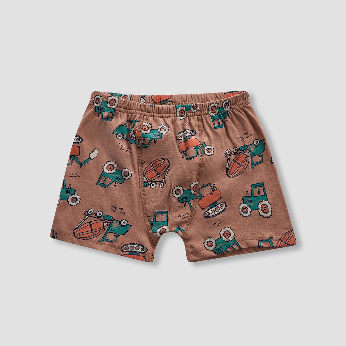Juniors Printed Trunks with Elasticated Waistband - Set of 6