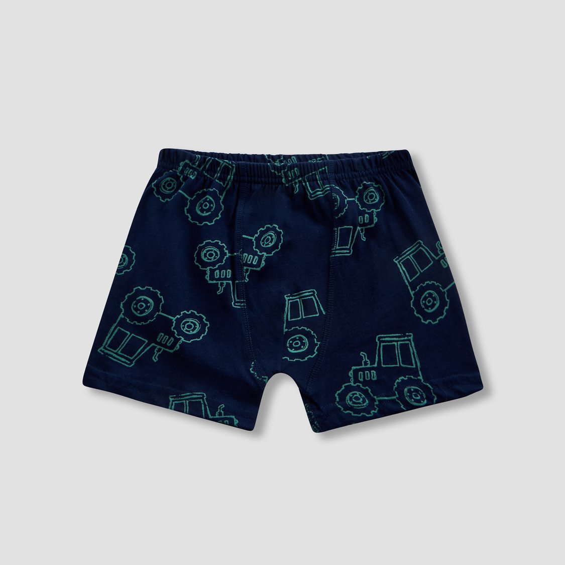Juniors Printed Trunks with Elasticated Waistband - Set of 6