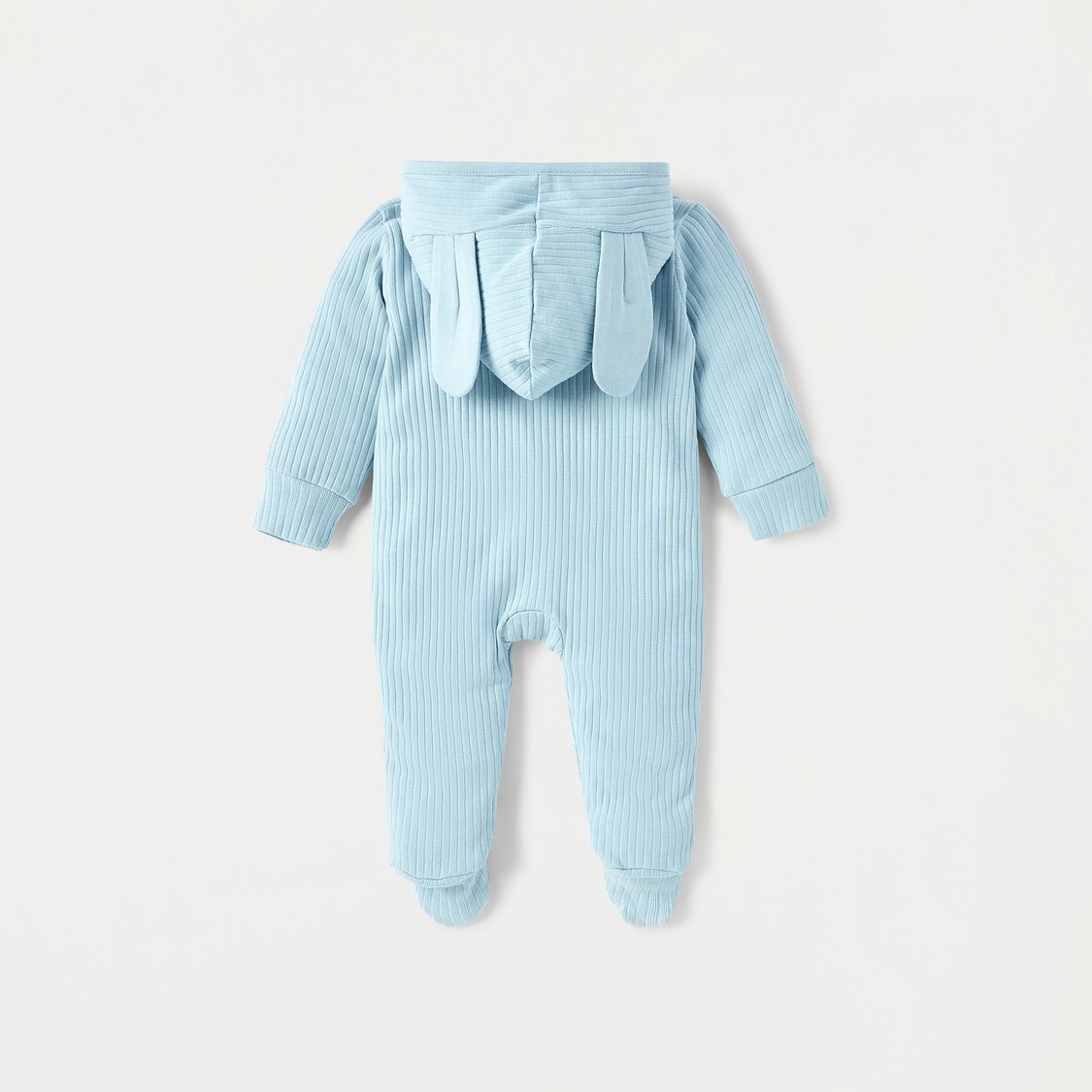 Juniors Ribbed Sleepsuit with Hood