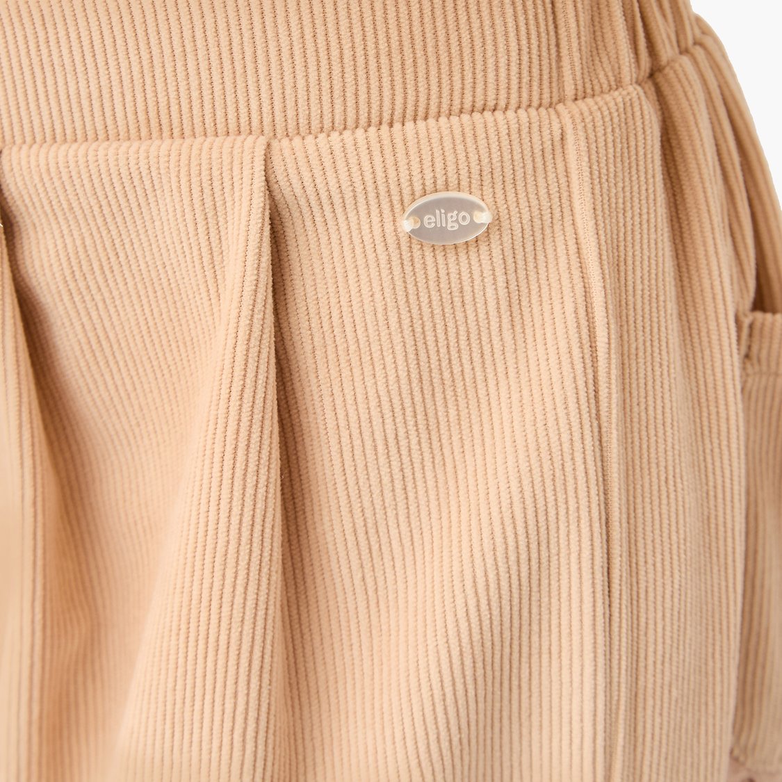 Juniors Ribbed Wide Leg Pants