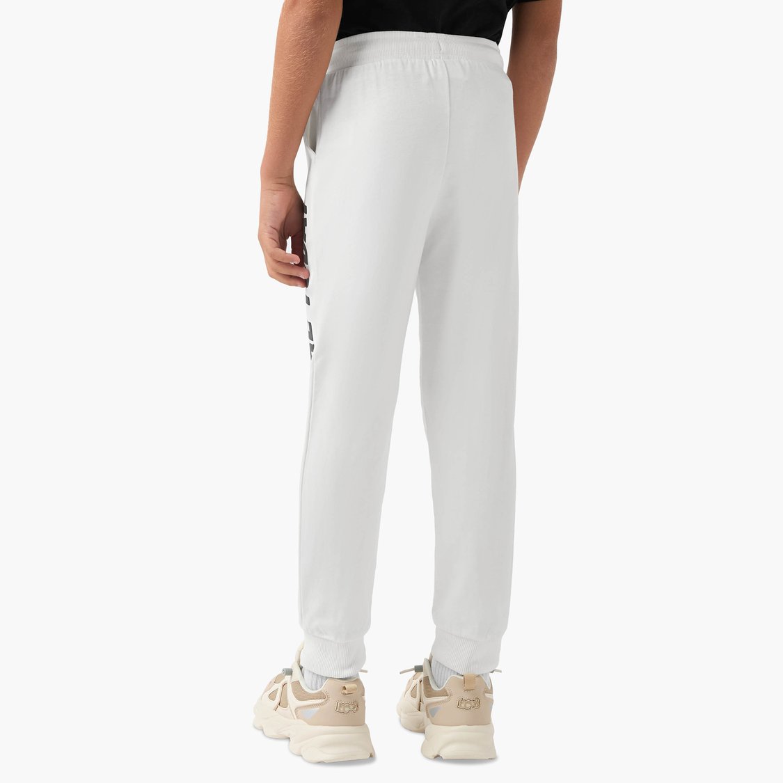 Juniors Slogan Print Joggers with Pockets