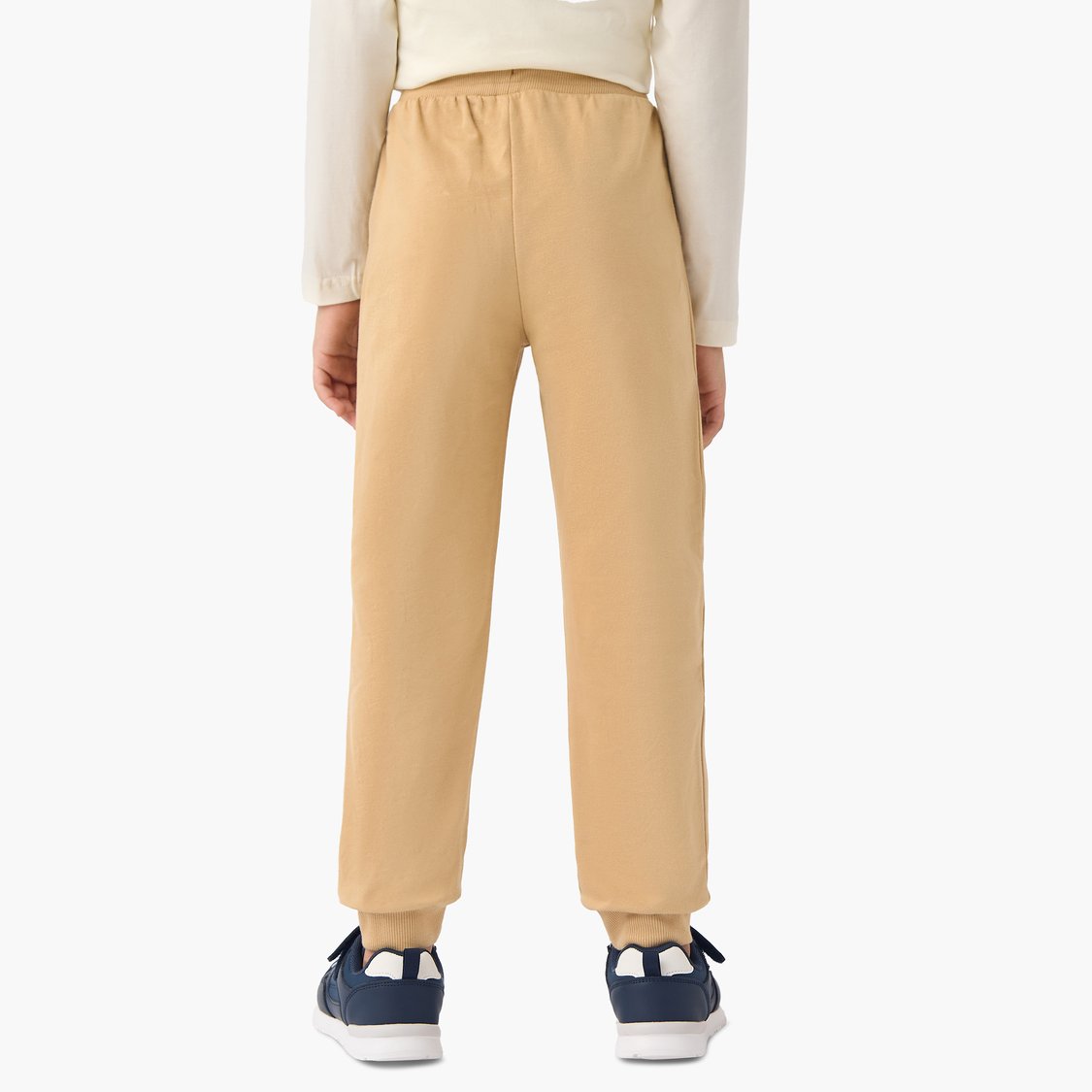 Juniors Typographic Print Joggers with Pockets