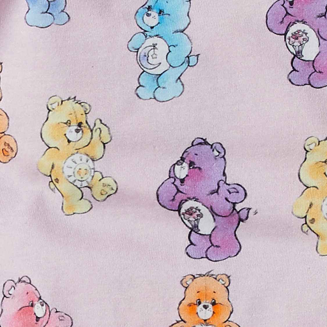 Juniors Care Bear Print T-shirt with Long Sleeves - Set of 2