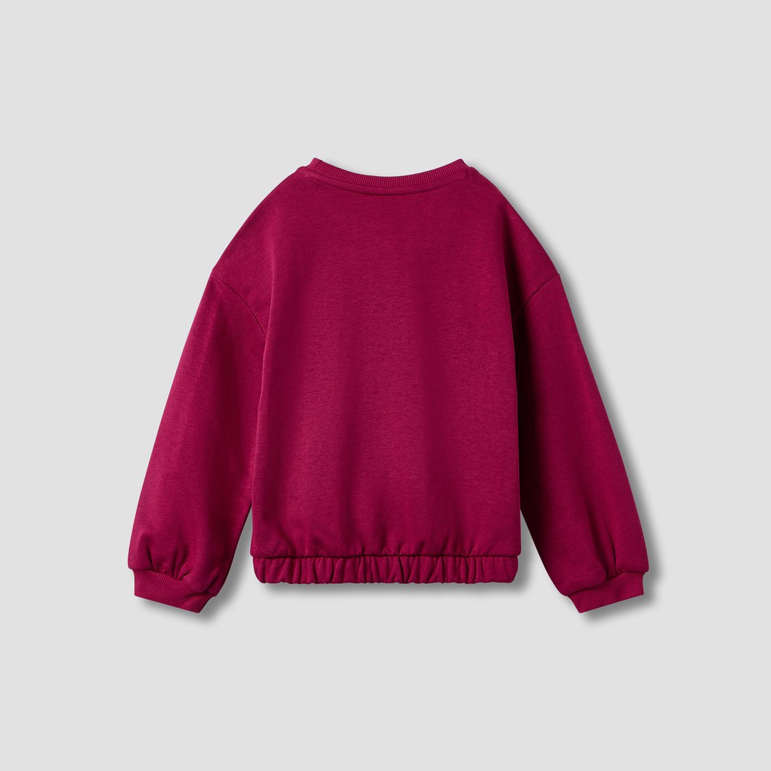 Juniors Printed Sweatshirt with Long Sleeves