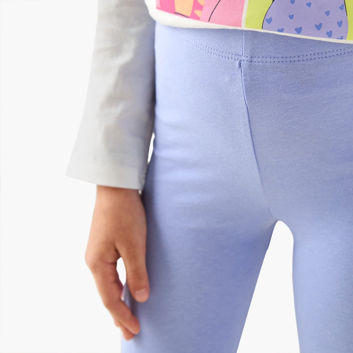 Juniors Leggings with Lace Inserts - Set of 2