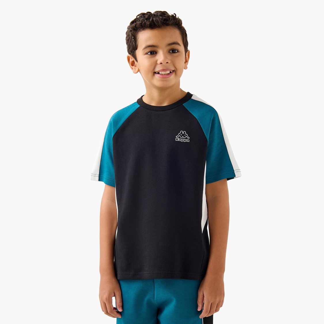 Raglan Sleeves T-shirt and Shorts Set