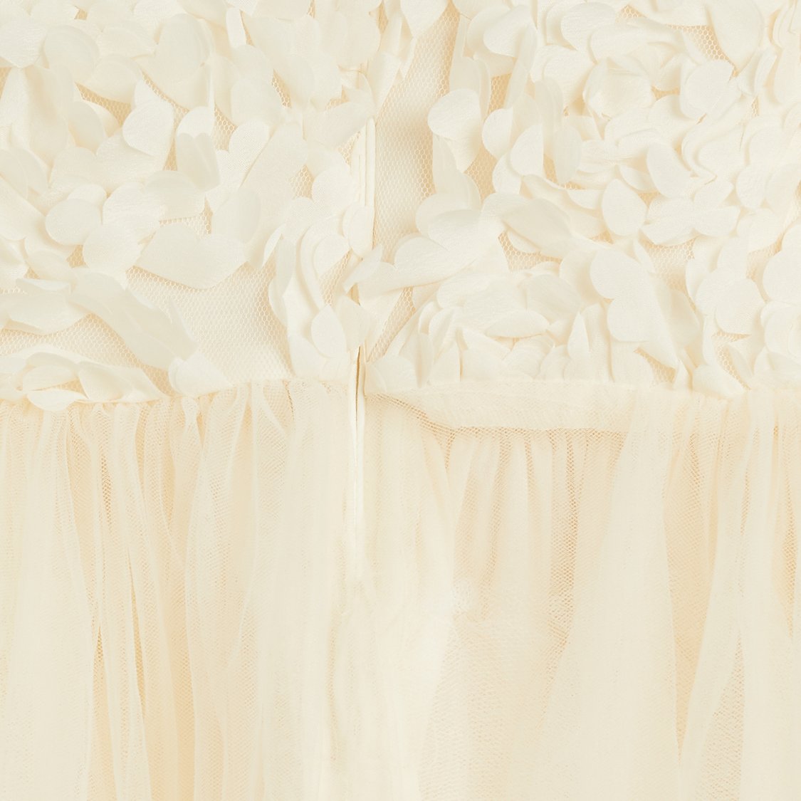 Juniors Floral Applique Sleeveless Dress