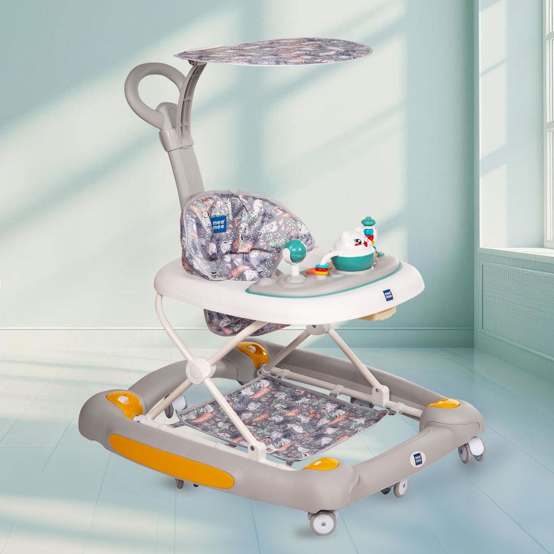 Mee Mee 2-in-1 Baby Walker and Rocker